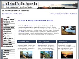 Gulf Island Vacation Rentals